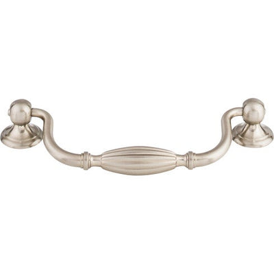 Top Knobs Tuscany Drop Pull 5 1/16" c-c in Brushed Satin Nickel