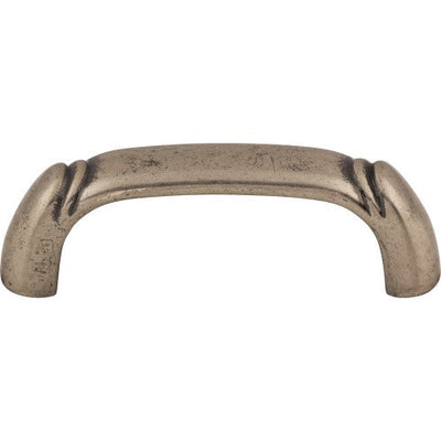 Top Knobs Dover D Pull 2 1/2" c-c in Pewter Antique