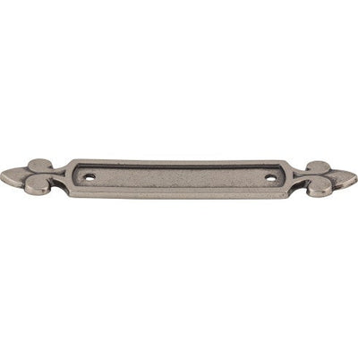 Top Knobs Dover Backplate 2 1/2" in Pewter Antique
