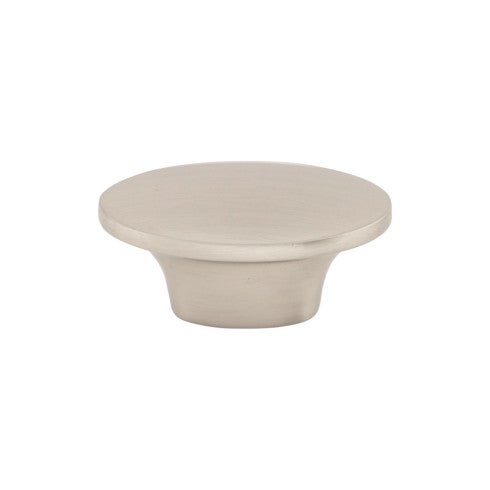Top Knobs Dakota Oval Knob 1 1/2" in Brushed Satin Nickel