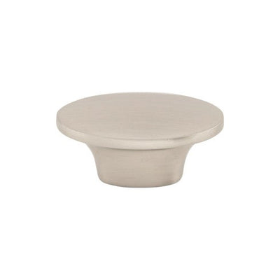 Top Knobs Dakota Oval Knob 1 1/2" in Brushed Satin Nickel