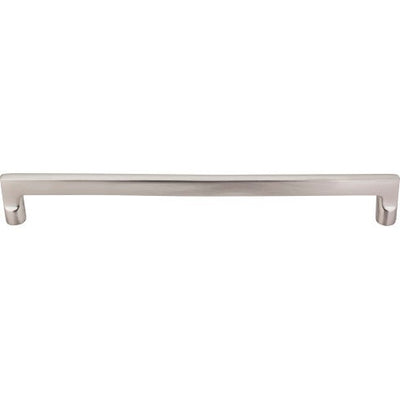 Top Knobs Aspen II Flat Sided Pull 18" c-c in Brushed Satin Nickel