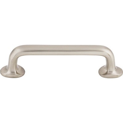 Top Knobs Aspen II Rounded Pull 4" c-c in Brushed Satin Nickel