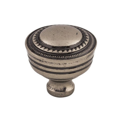 Top Knobs Contessa Knob 1 1/4" in Pewter Antique