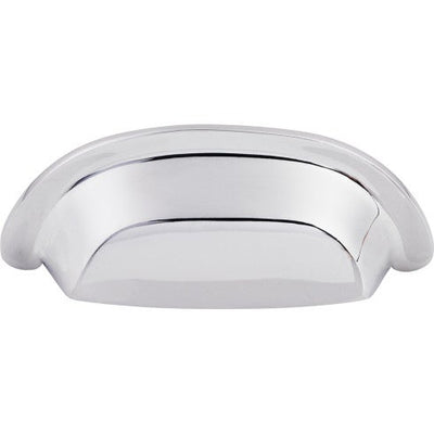 Top Knobs Aspen II Cup Pull 3" c-c in Polished Chrome