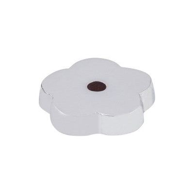 Top Knobs Aspen II Flower Backplate 1" in Polished Chrome