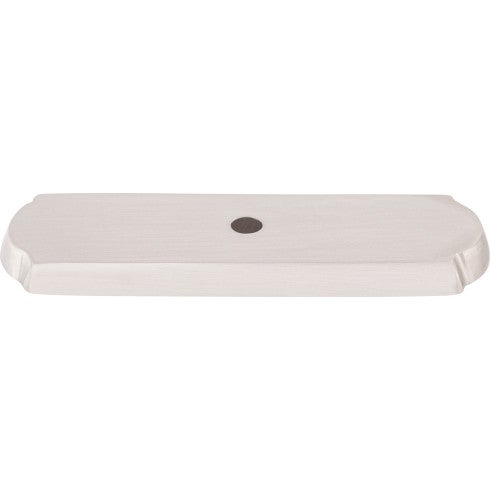 Top Knobs Aspen II Rectangle Backplate 2 1/2" in Brushed Satin Nickel