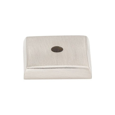 Top Knobs Aspen II Square Backplate 7/8" in Brushed Satin Nickel