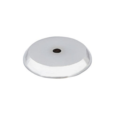 Top Knobs Aspen II Round Backplate 1 1/4" in Polished Chrome