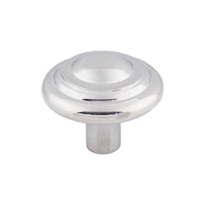 Top Knobs Aspen II Button Knob 1 3/4" in Polished Chrome
