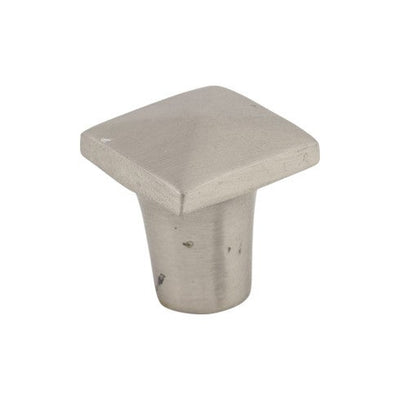 Top Knobs Aspen II Square Knob 3/4" in Brushed Satin Nickel