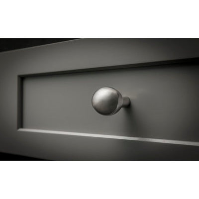 Top Knobs Aspen II Small Egg Knob 1 3/16" in Brushed Satin Nickel
