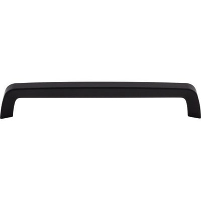 Top Knobs Tapered Bar Pull 7 9/16" c-c in Flat Black