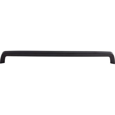 Top Knobs Tapered Bar Pull 12 5/8" c-c in Flat Black