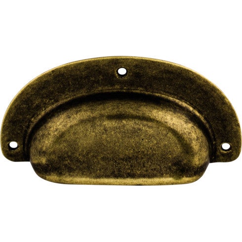 Top Knobs Mayfair Cup Pull 3 3/4" in German Bronze