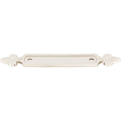 Top Knobs Dover Backplate 2 1/2" in Polished Nickel