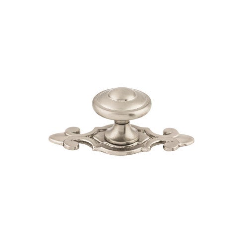 Top Knobs Canterbury Knob 1 1/4" in Brushed Satin Nickel