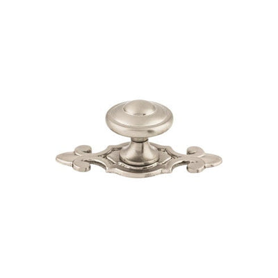 Top Knobs Canterbury Knob 1 1/4" in Brushed Satin Nickel