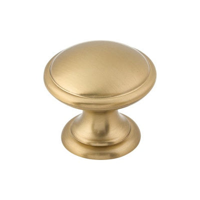 Top Knobs Rounded Knob 1 1/4" in Honey Bronze