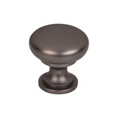 Top Knobs Hollow Round Knob 1 3/16" in Ash Gray