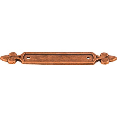 Top Knobs Dover Backplate 2 1/2" in Old English Copper