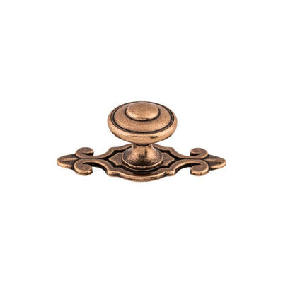 Top Knobs Canterbury Knob 1 1/4" in Old English Copper