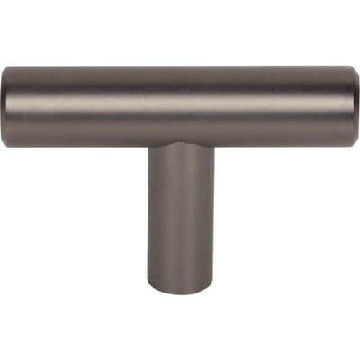 Top Knobs Hopewell T-Handle 2" in Ash Gray