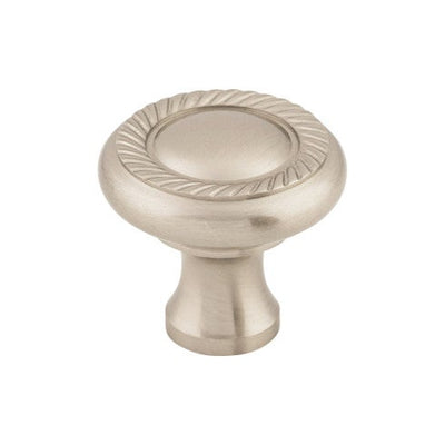 Top Knobs Swirl Cut Knob 1 1/4" in Brushed Satin Nickel