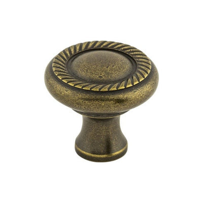 Top Knobs Swirl Cut Knob 1 1/4" in German Bronze