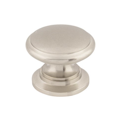 Top Knobs Ray Knob 1 1/4" in Brushed Satin Nickel