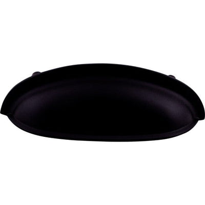 Top Knobs Somerset Cup Pull 3" c-c in Flat Black