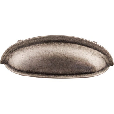Top Knobs Somerset Cup Pull 3" c-c in Pewter Antique