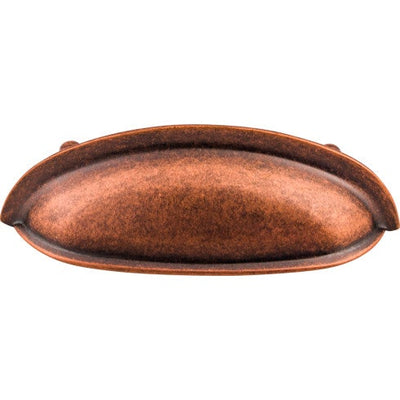 Top Knobs Somerset Cup Pull 3" c-c in Antique Copper