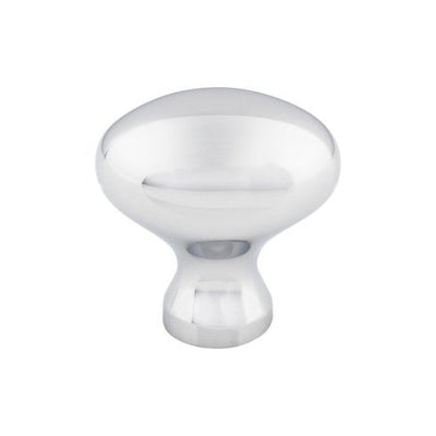 Top Knobs Egg Knob 1 1/4" in Polished Chrome
