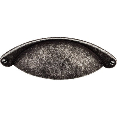 Top Knobs Arendal Cup Pull 2 1/2" c-c in Black Iron