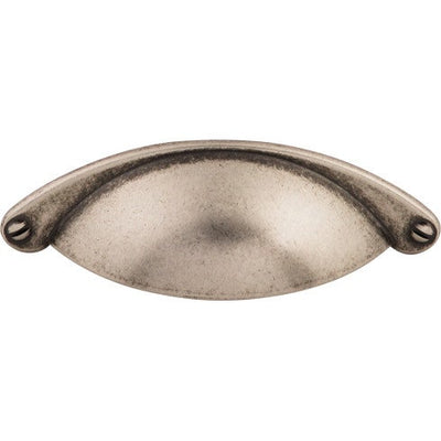 Top Knobs Arendal Cup Pull 2 1/2" c-c in Pewter Antique