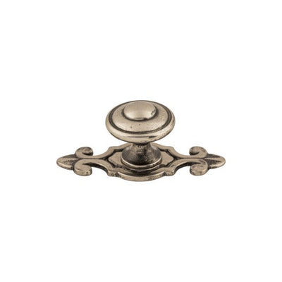 Top Knobs Canterbury Knob 1 1/4" in Pewter Antique