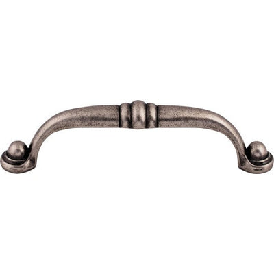 Top Knobs Voss Pull 3 3/4" c-c in Pewter Antique