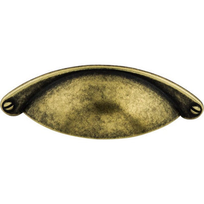 Top Knobs Arendal Cup Pull 2 1/2" c-c in German Bronze