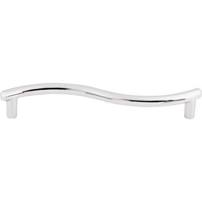 Top Knobs Spiral Pull 5 1/16" c-c in Polished Chrome