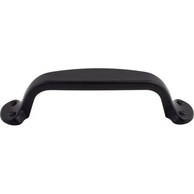 Top Knobs Trunk Pull 3 3/4" c-c in Flat Black