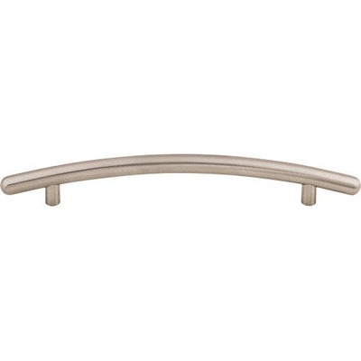 Top Knobs Curved Bar Pull 6 5/16" c-c in Brushed Satin Nickel