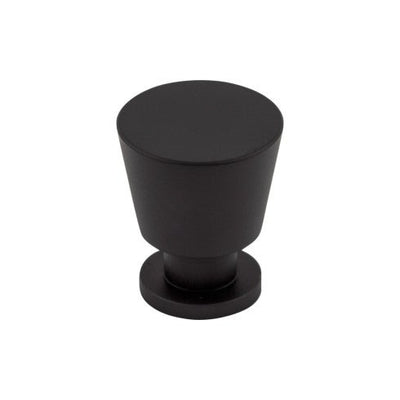 Top Knobs Rocks Knob 7/8" in Flat Black