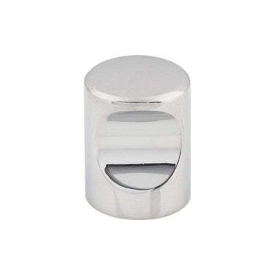 Top Knobs Nouveau Indent Knob 3/4" in Polished Chrome