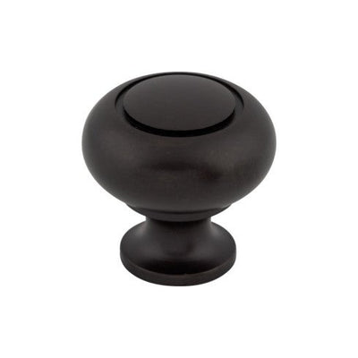 Top Knobs Ring Knob 1 1/4" in Patina Black