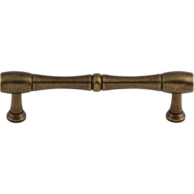 Top Knobs Nouveau Bamboo D Pull 3 3/4" c-c in German Bronze