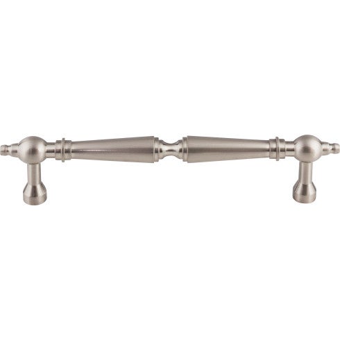 Top Knobs Asbury D Pull 7" c-c in Brushed Satin Nickel
