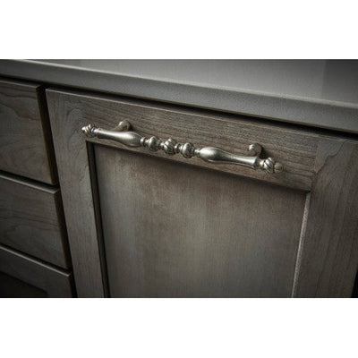 Top Knobs Somerset Melon Pull 7" c-c in Brushed Satin Nickel