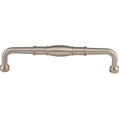 Top Knobs Normandy D Pull 7" c-c in Brushed Satin Nickel