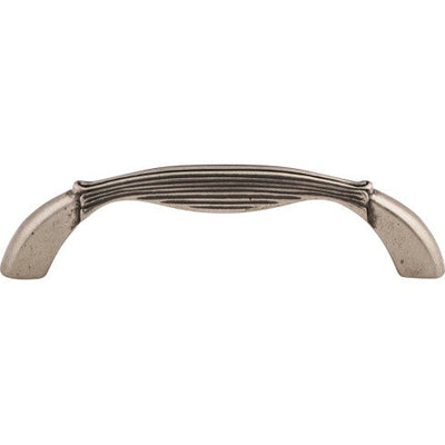 Top Knobs Straight Pull 3 3/4" c-c in Pewter Antique